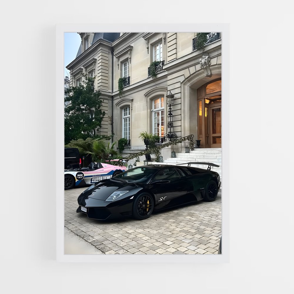 Poster Luxe Nocturne – affiche Lamborghini (vue 3)